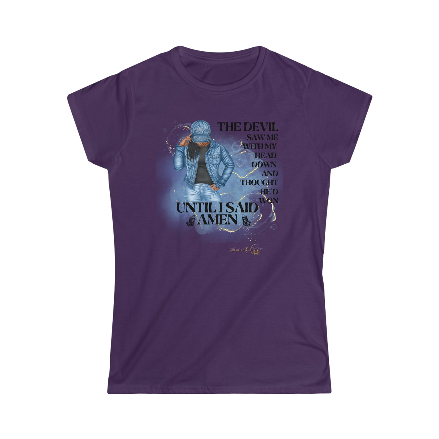 I Said Amen, Inspirational Shirt, Women's Softstyle Tee