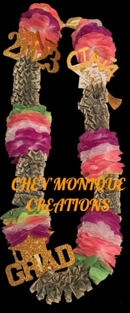 Graduation Flower Lei