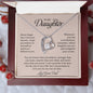 To My Daughter | Never Forget That I Love You - Forever Love Necklace