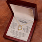 To My Daughter | Never Forget That I Love You - Forever Love Necklace
