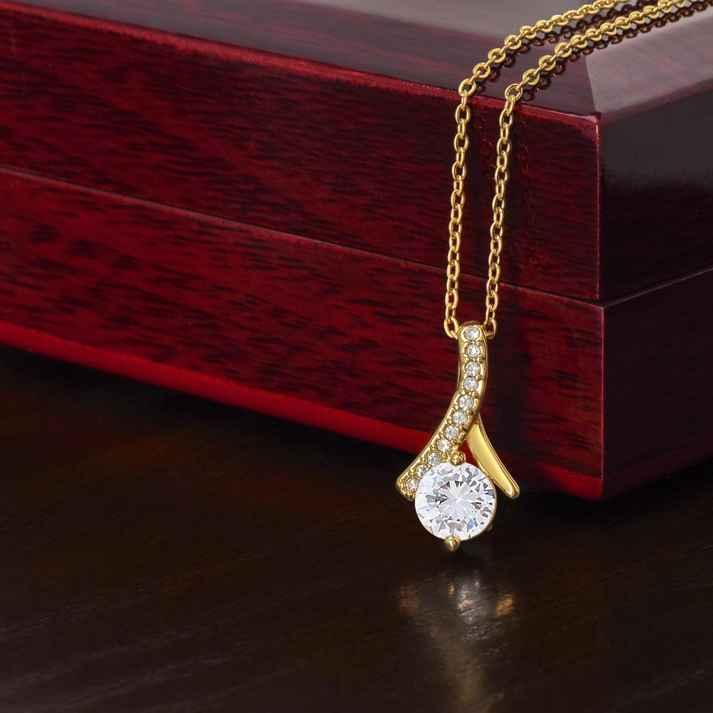 Cherished Bonus Daughter Alluring Beauty Necklace