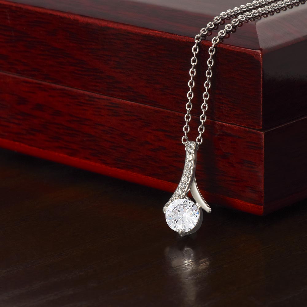 Cherished Bonus Daughter Alluring Beauty Necklace