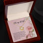 To My Wife | I Love You With All My Soul - Love Knot Necklace
