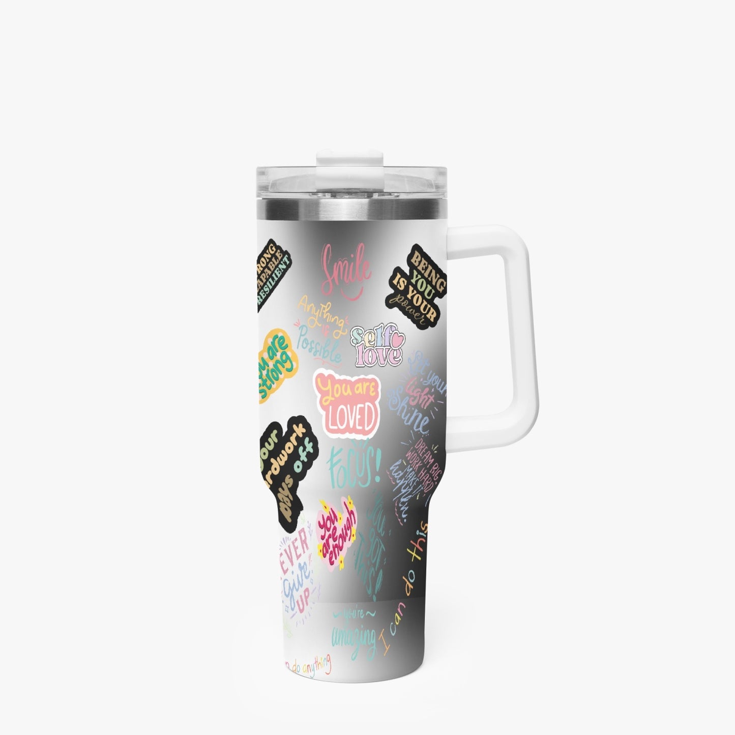 Can't Afford To Be In My Feelings- 40oz Car Tumbler Cup