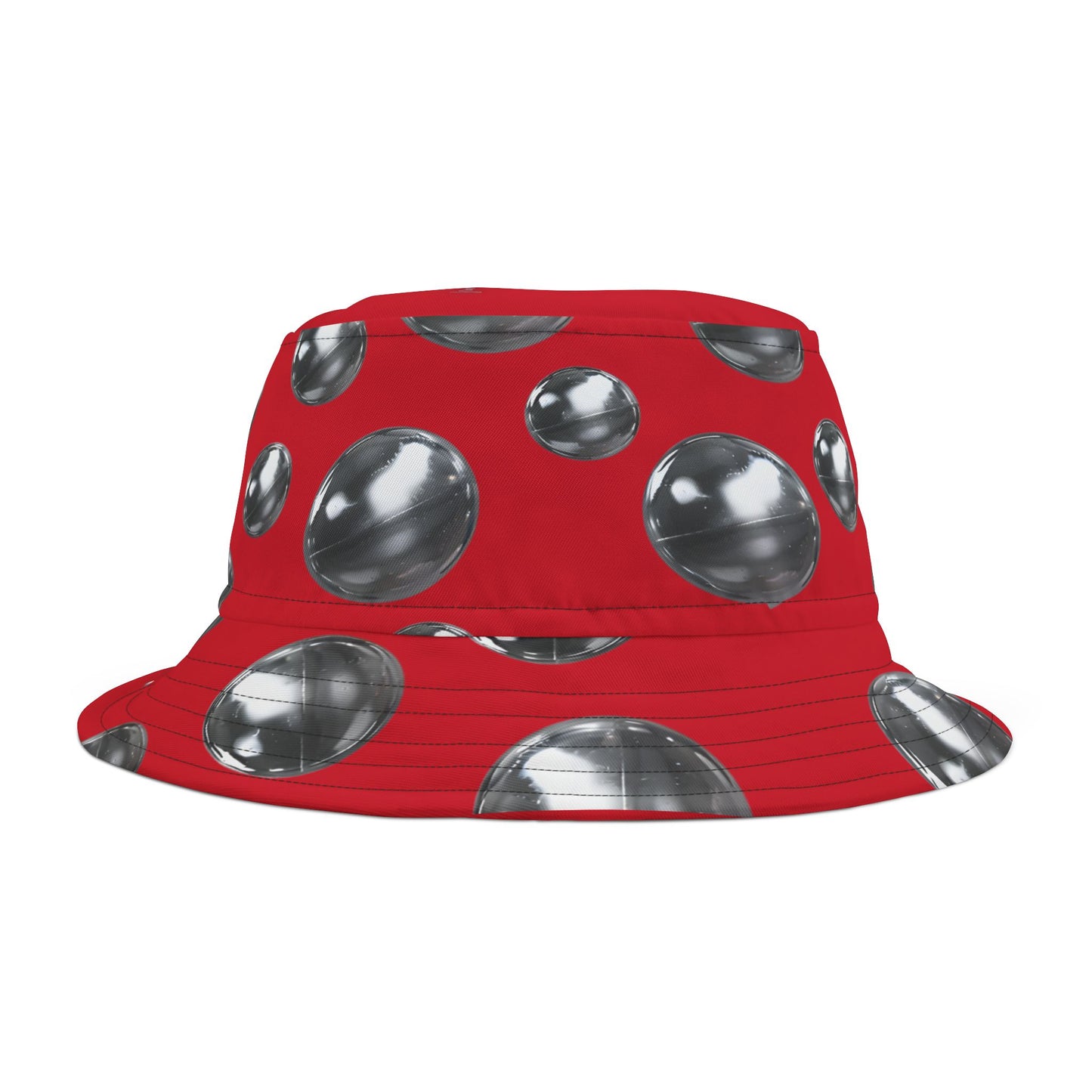 Red, Got My Chucks Bucket Hat (AOP)