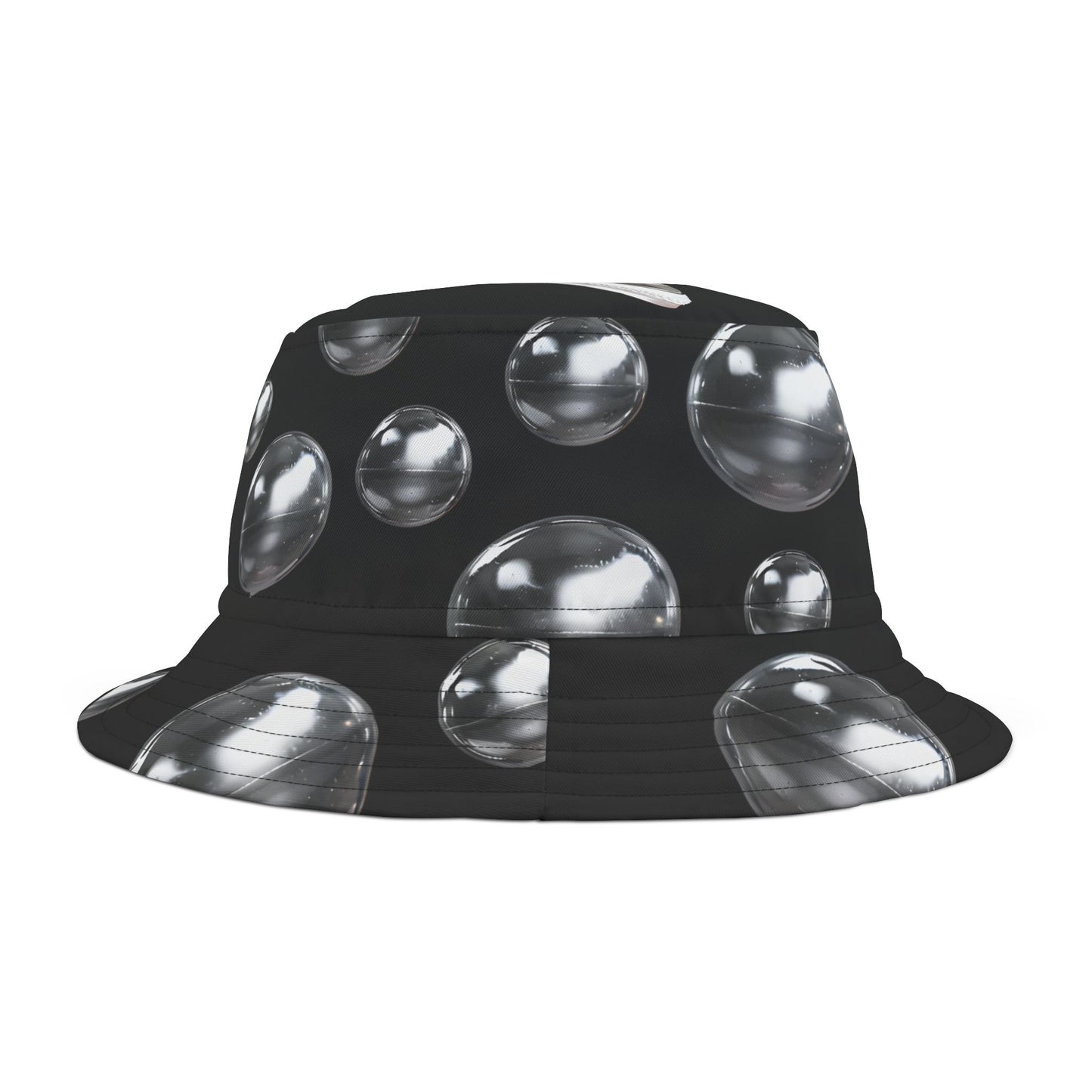 Black, Got My Chucks Bucket Hat (AOP)