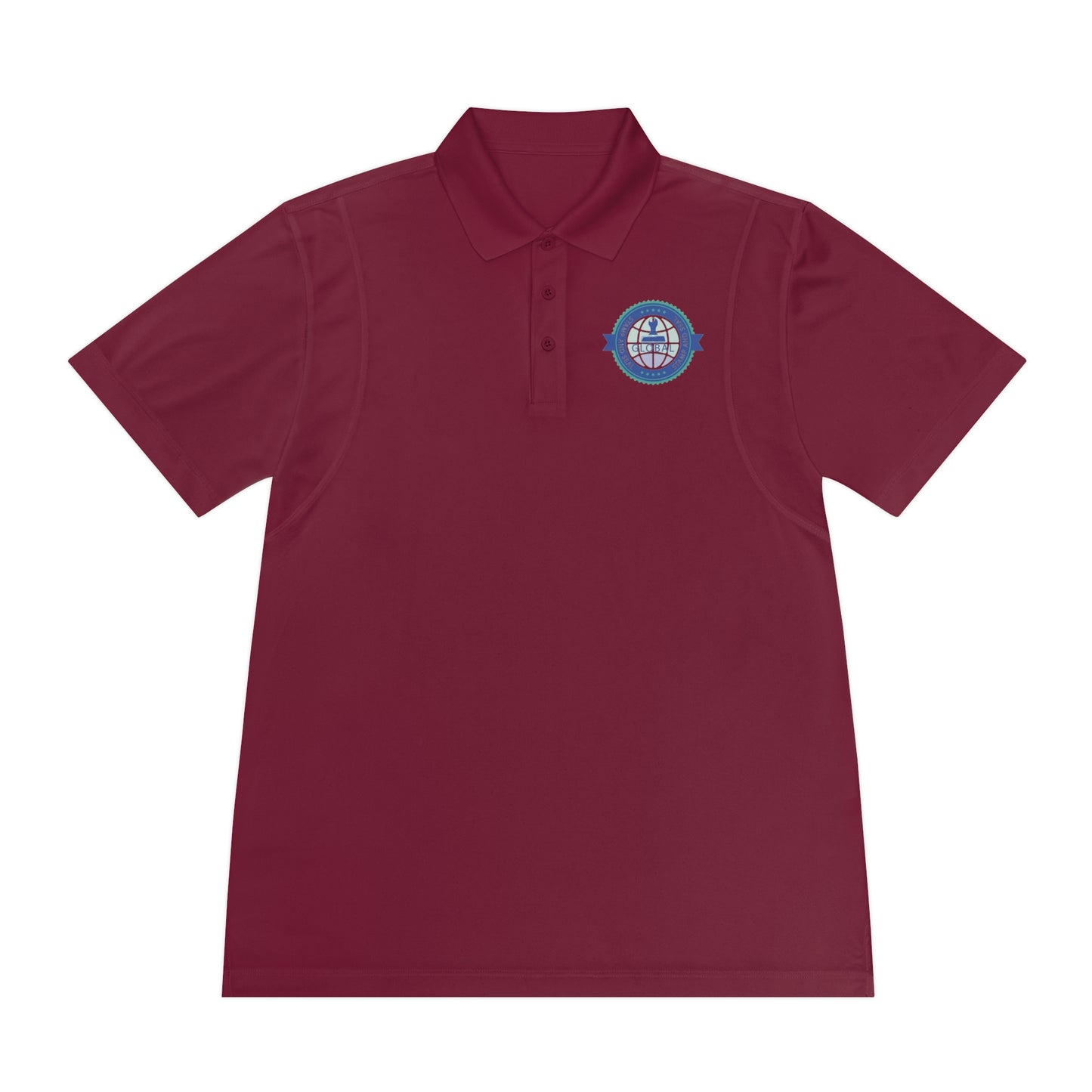Global Stamp And Seal Men's Sport Polo Shirt