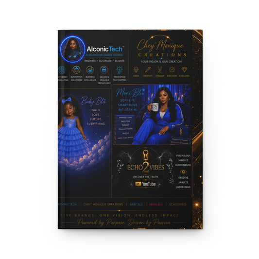 Hardcover Journal — Dr. Cheryl M. Hood CEO Vision & Legacy Notebook