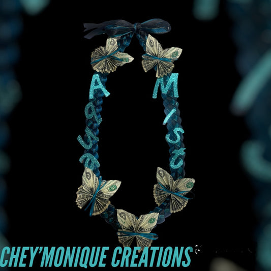 Thin Multi Braid With Butterflies